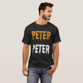T-shirt Peter Peter Peter Citrouille Mangeur Costume Hallo (Devant entier)