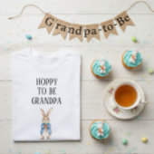 T-shirt Peter Rabbit Baby shower Espère Être Grand-Père