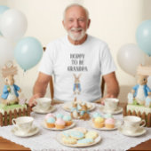 T-shirt Peter Rabbit Baby shower Espère Être Grand-Père