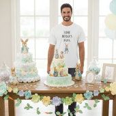 T-shirt Peter Rabbit Baby shower Papa Papa de Lapin