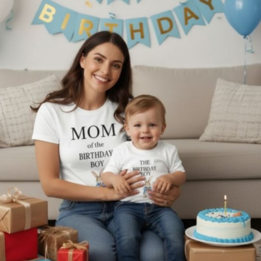 T-shirt Peter Rabbit Maman de la fête des garçons d'annive