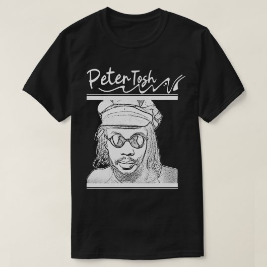T-shirt Peter Tosh Reggae (Design devant)