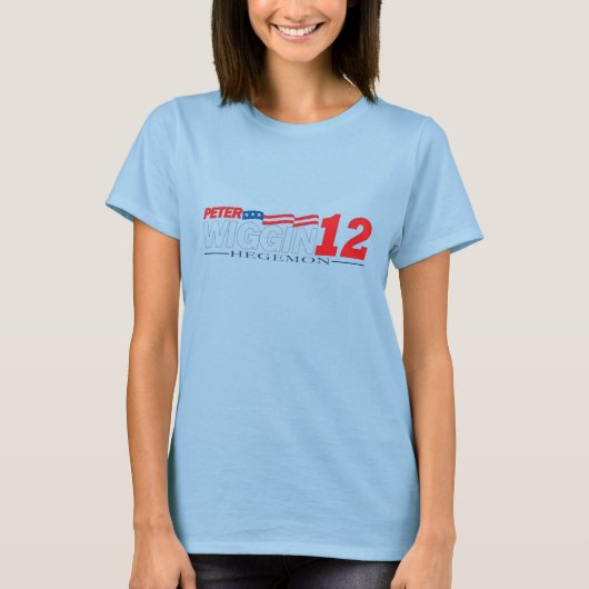 T-shirt Peter Wiggin pour Hegemon (Devant)