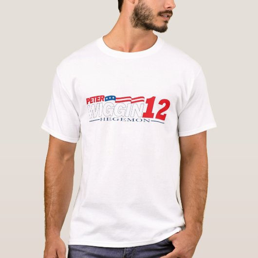 T-shirt Peter Wiggin pour Hegemon (Devant)
