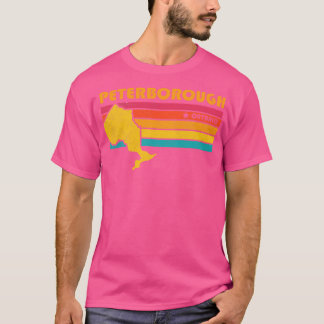 T-shirt Peterborough Ontario Canada Vintage en détresse So