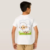 T-shirt Petit Agneau Cutest (Dos entier)