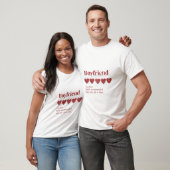 T-shirt Petit ami Excellent fortement recommandé (Unisexe)