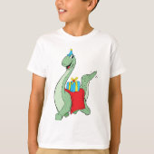 T-shirt Petit, Anniversaire Dinosaur (Devant)