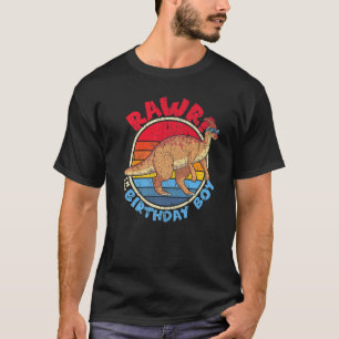 T-shirt Petit Anniversaire Je Rawr ! Parasaurolophus I Fam