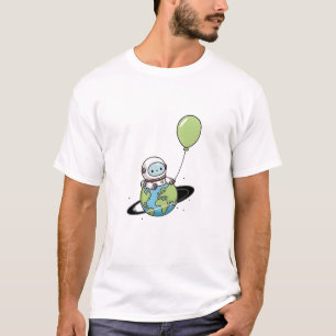 T-shirt Petit astronaute sur Terre