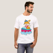 T-shirt Petit bateau renard (Devant entier)