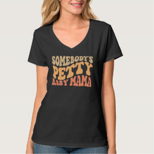 T-shirt Petit bébé maman Retro Wavy super Vinta