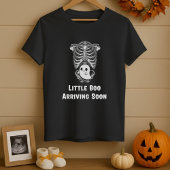T-shirt Petit Boo Arrivé Bientôt Grossesse Halloween