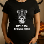 T-shirt Petit Boo Arrivé Bientôt Grossesse Halloween