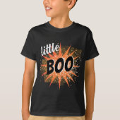 T-shirt Petit Boo | Halloween orange (Devant)