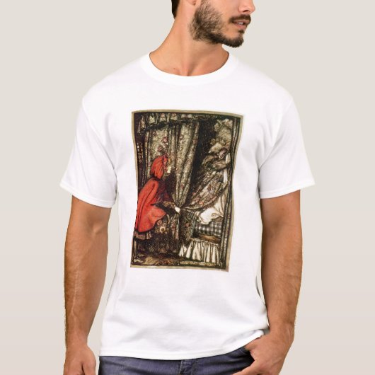 T-shirt Petit capuchon rouge d'Arthur Rackham | (Devant)