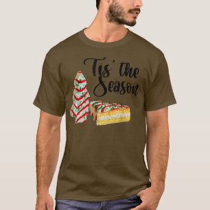 T-shirt Petit C'Est La Saison Arbre De Noël Gâteaux Debbie