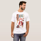 T-shirt Petit chaperon rouge, poupée en papier, Louis Wain (Devant entier)