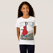 T-Shirt Petit Chaperon Rouge : Quelles Grâces Oreilles Vou (Devant entier)