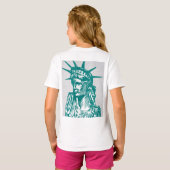 T-shirt "Petit charme de la liberté" (Dos entier)