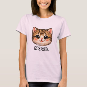 T-Shirt - PETIT CHAT MIGNON AVEC HUMEUR