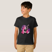 T-shirt Petit cheval heureux (Devant entier)
