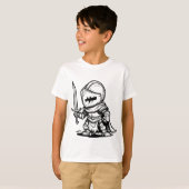 T-shirt Petit chevalier (Devant entier)