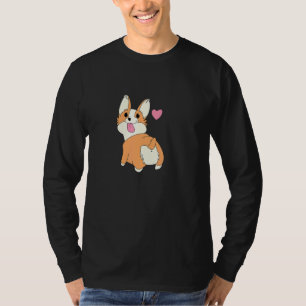 T-shirt Petit Chien Au Coeur Rose Est La Meilleure Race