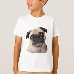 T-shirt petit chien mignon de carlin