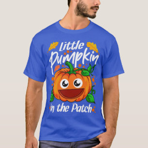 T-shirt Petit Citrouille Dans Le Patch Halloween2