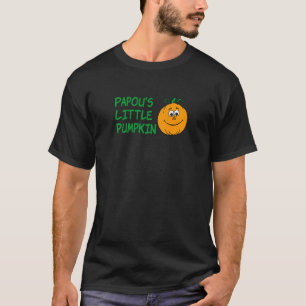 T-shirt Petit Citrouille de Papou, petite-fille de Papou