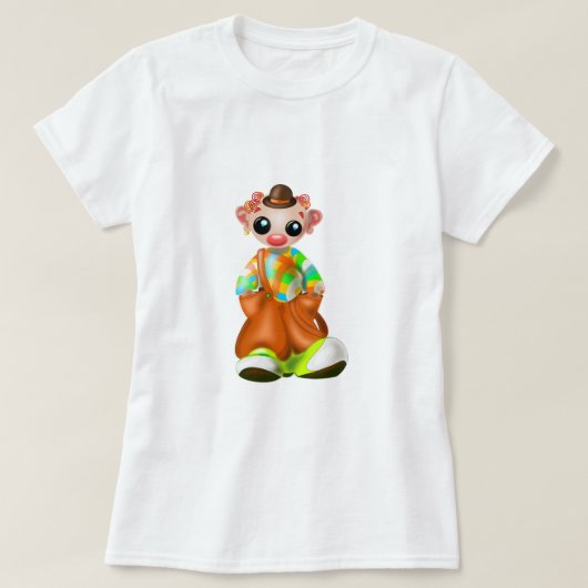 T-shirt petit clown - Cirque (Design devant)