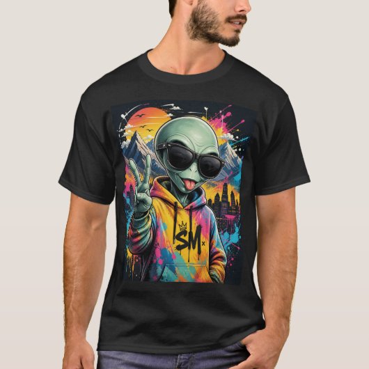 T-shirt Petit Copain Extraterrestre (Devant)