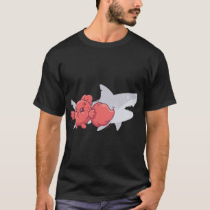 T-shirt Petit corps grande rage drôle Betta Fish