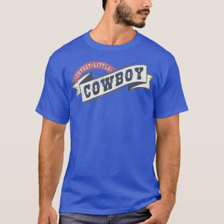 T-shirt Petit Cutest Petit Cowboy Pays Ouest Wild West Ran