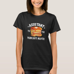 T-shirt Petit déjeuner aux crêpes préparation de crêpes au