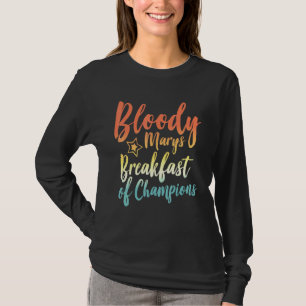 T-shirt Petit déjeuner Bloody Mary des Champions de Brunch