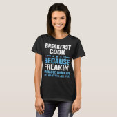 T-shirt Petit-déjeuner Cook (Devant entier)