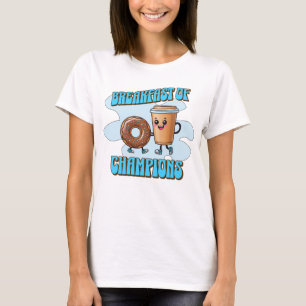 T-shirt Petit déjeuner de Champions