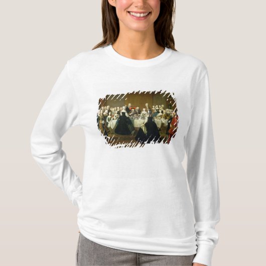 T-shirt Petit déjeuner mariage (Devant)