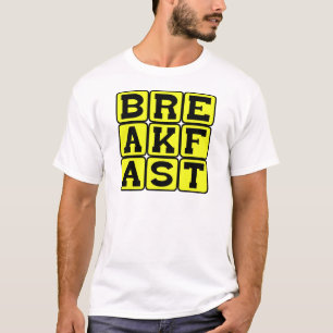 T-shirt Petit déjeuner, Premier Repas de la Journée