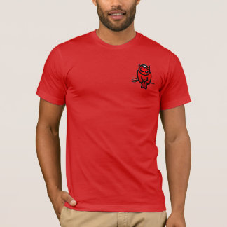 T-shirt Petit diable rouge corné