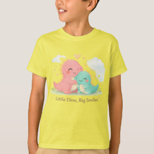 T-shirt Petit Dino, Grands Sourires – Illustrations d'amou
