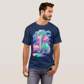 T-shirt Petit dinosaure (Devant entier)