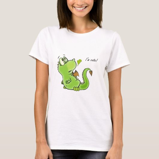 T-shirt Petit dragon mignon ! ! (Devant)