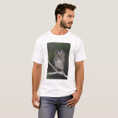 T-shirt Petit-duc maculé, Megascops asio, Otus 2 (Devant entier)
