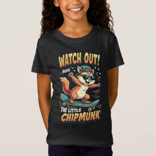 T-Shirt Petit écureuil enfantin design d'animal de dessin