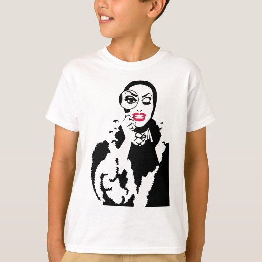 T-shirt Petit Edie Monsoon Drag Queen Race Graphic (Devant)