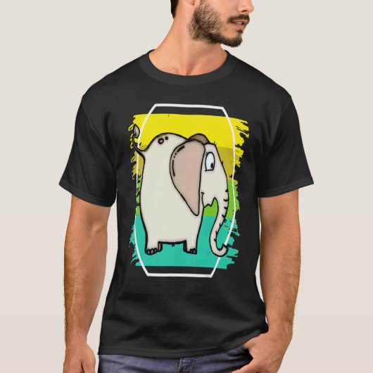 T-shirt petit Éléphant (Devant)