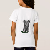 T-shirt petit éléphant enfant (Dos)